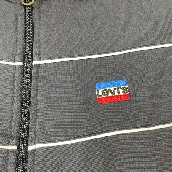 Vintage Levis Zip Up Warm Up Jacket Size M - Picture 7 of 13